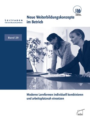 cover image of Neue Weiterbildungskonzepte im Betrieb